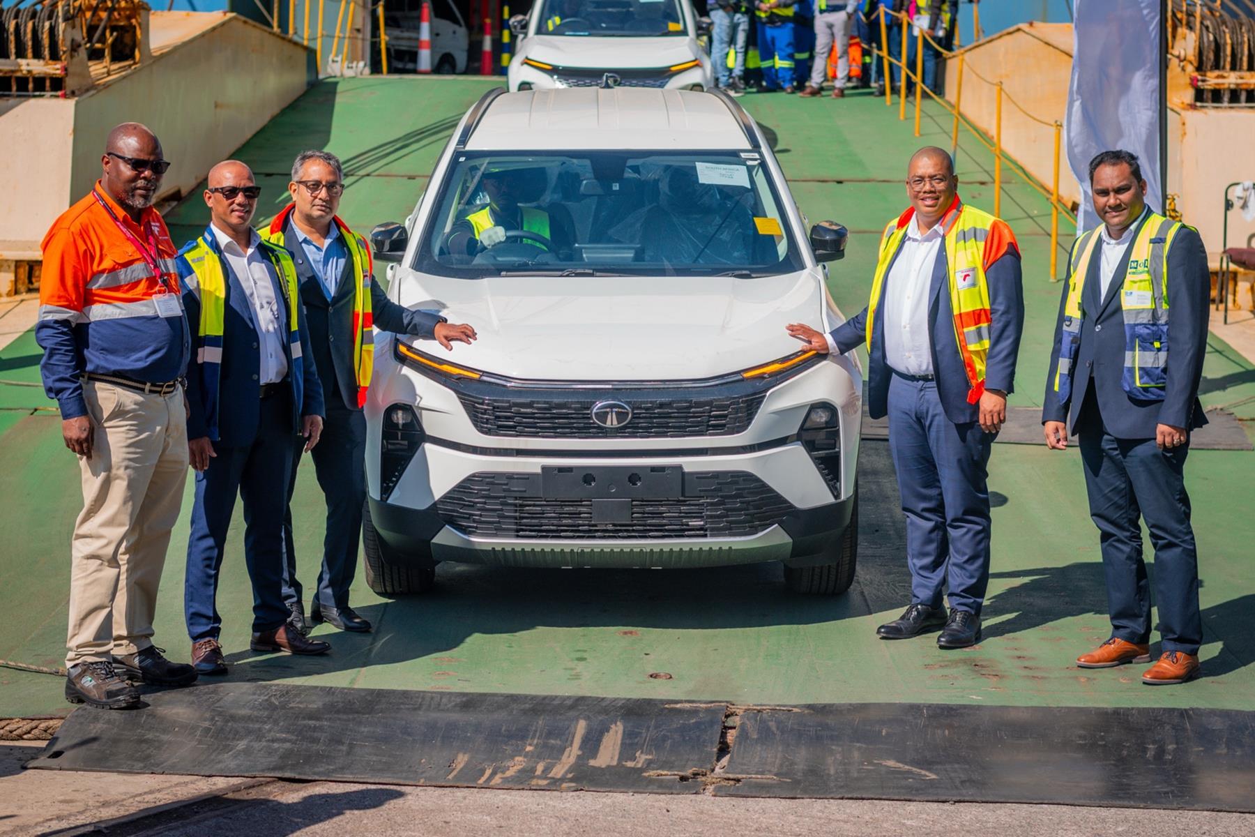 Tata’s First Passenger Vehicle Shipment Arrives at Durban Port, Marking Brand’s Return to South Africa