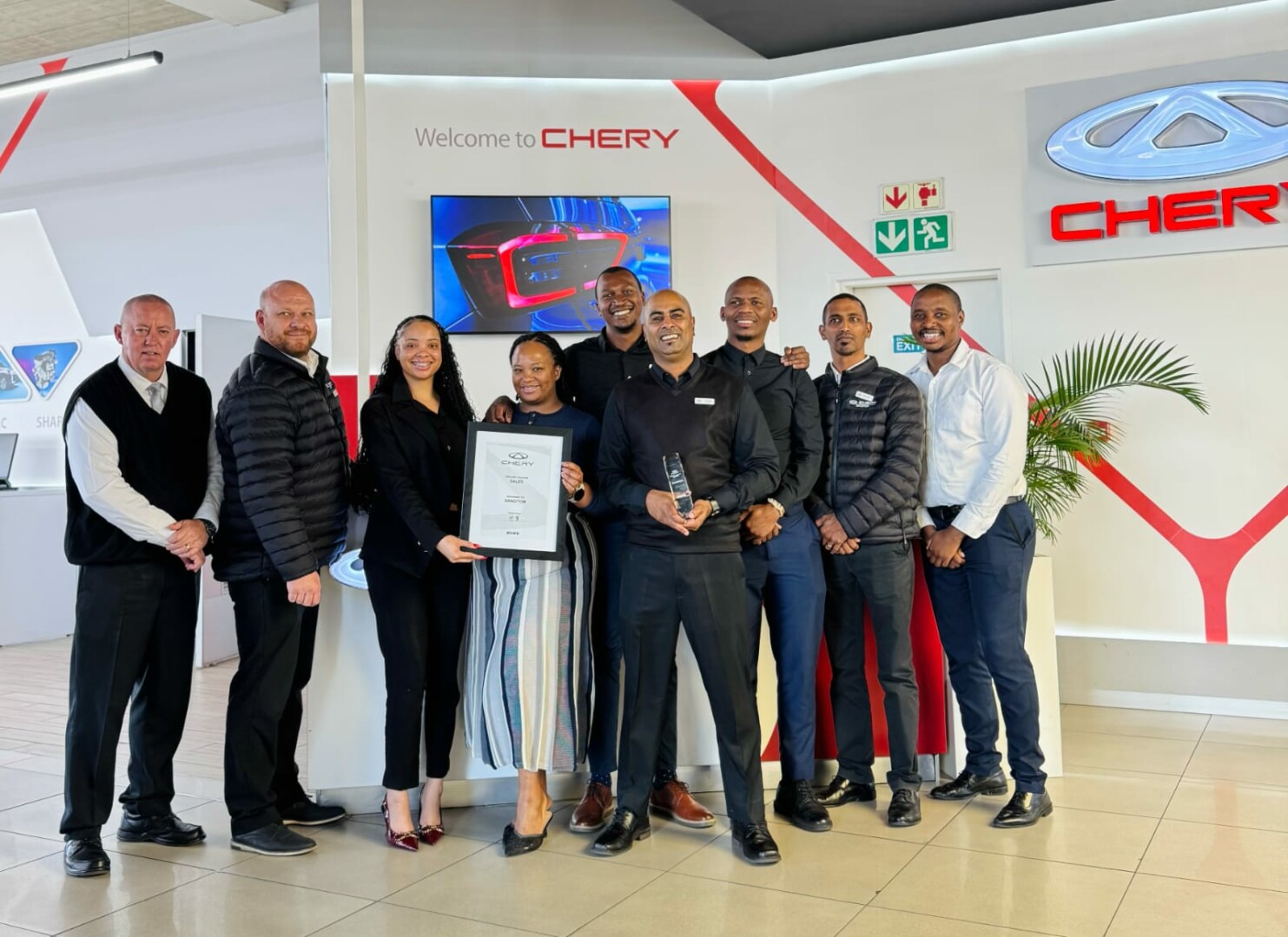 DigiCars Group Dominates National Chery Dealer Awards 