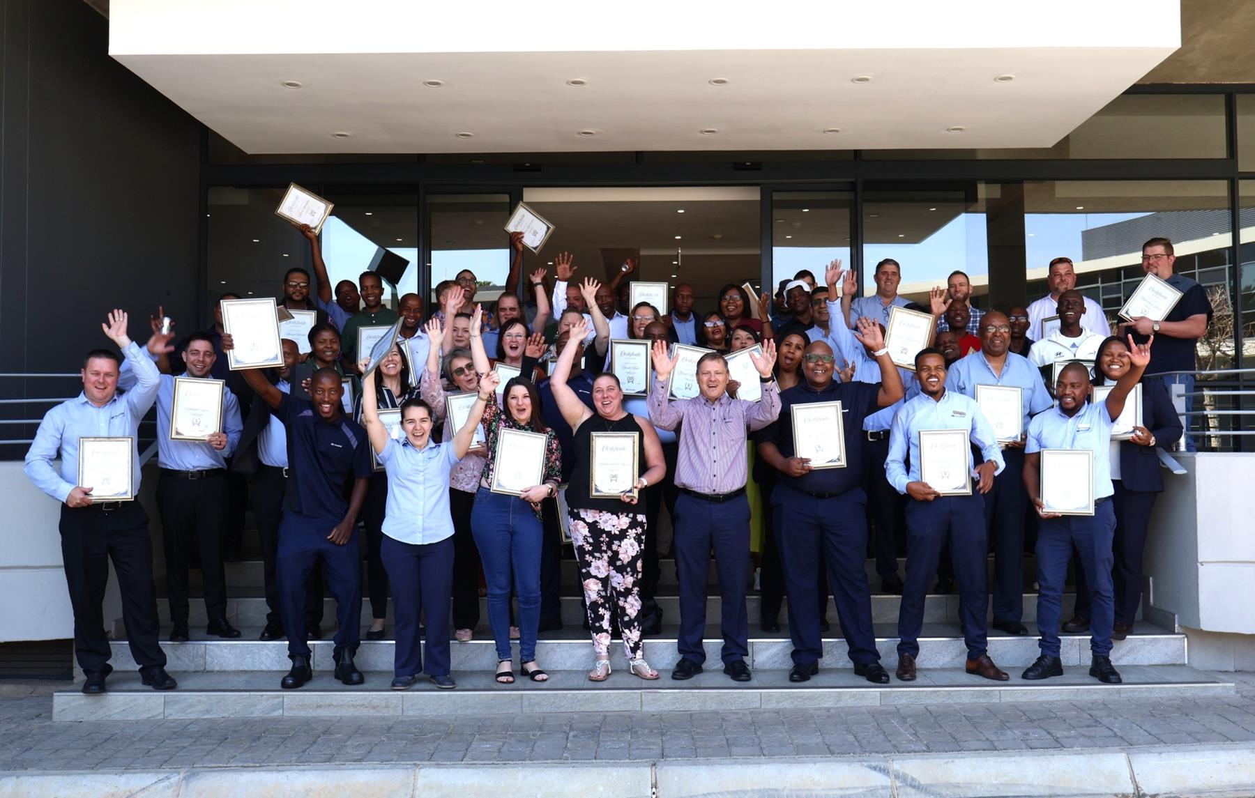 Hyundai Automotive South Africa Celebrates 200 Employees for Exceptional Long Service