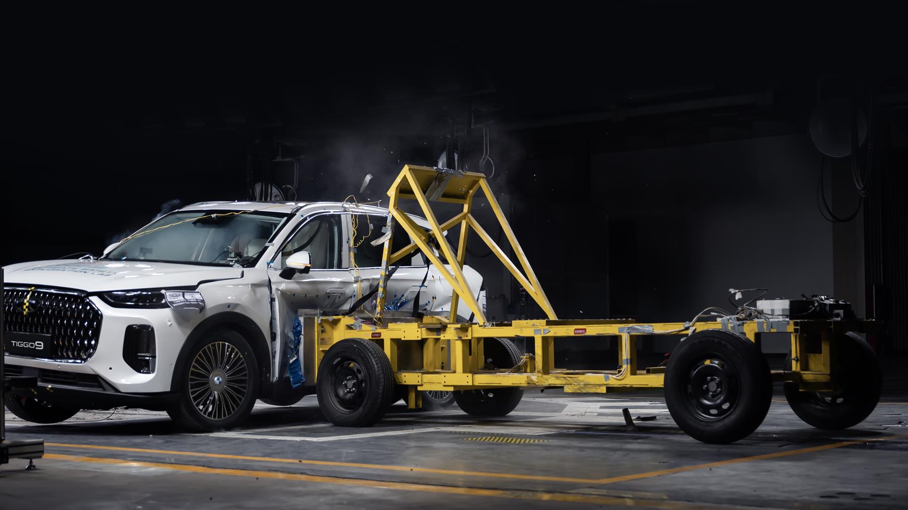 Chery Tiggo 9 excels in Euro NCAP crash safety evaluation