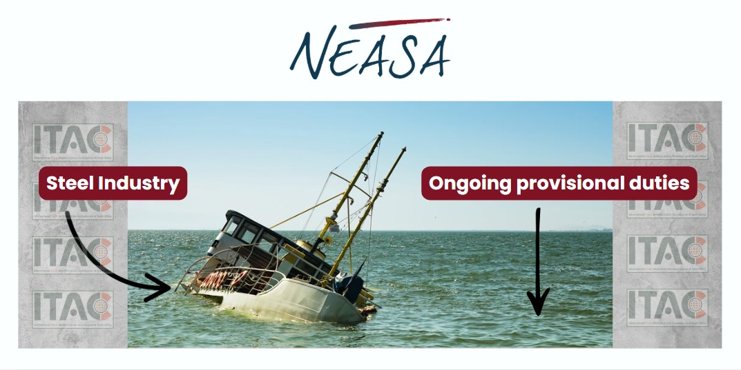 Anti-dumping Duties on Structural Steel: NEASA's oral hearing with ITAC