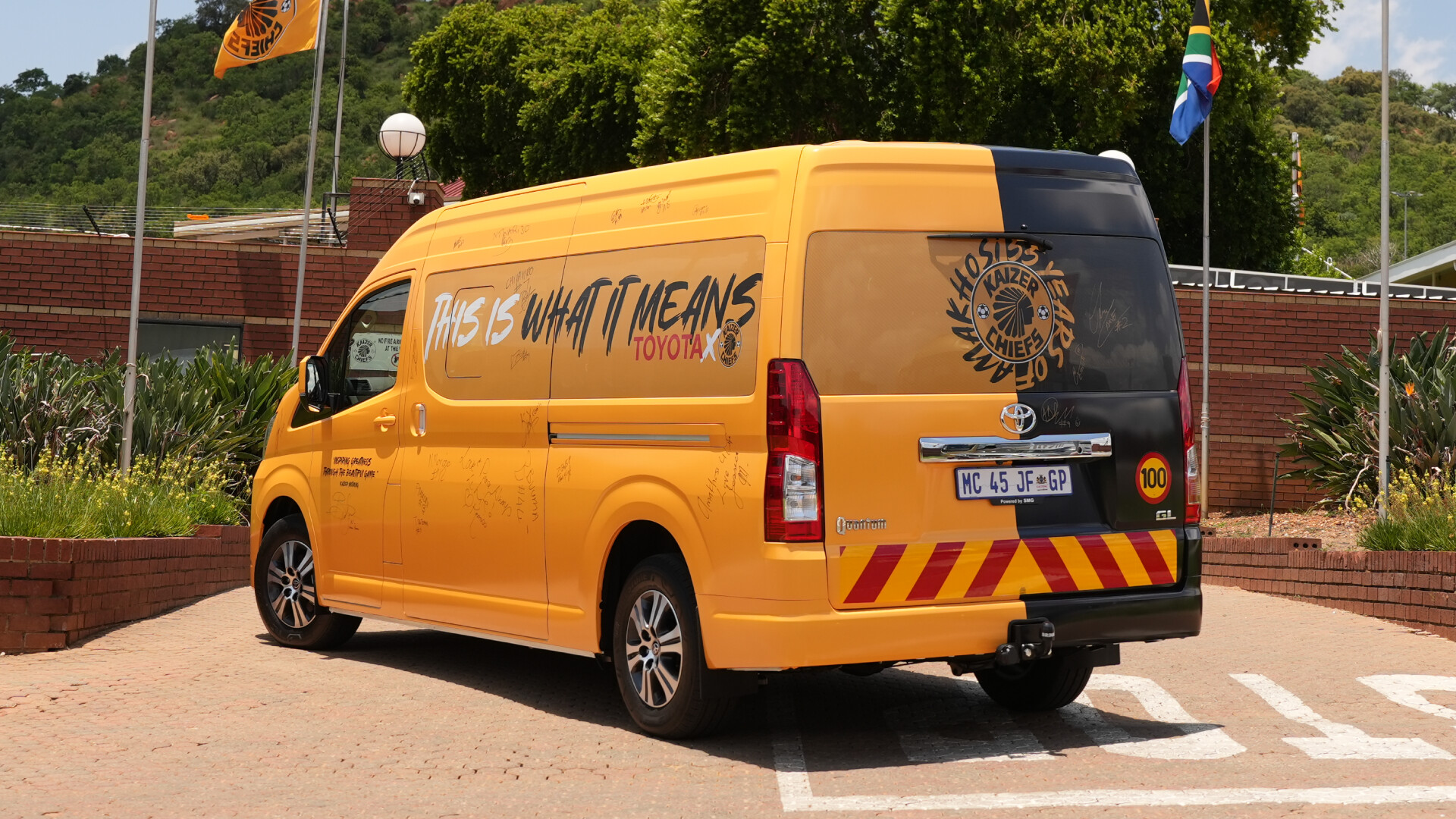 Toyota and Kaizer Chiefs unveil the ‘What It Means’ mascot vehicle 