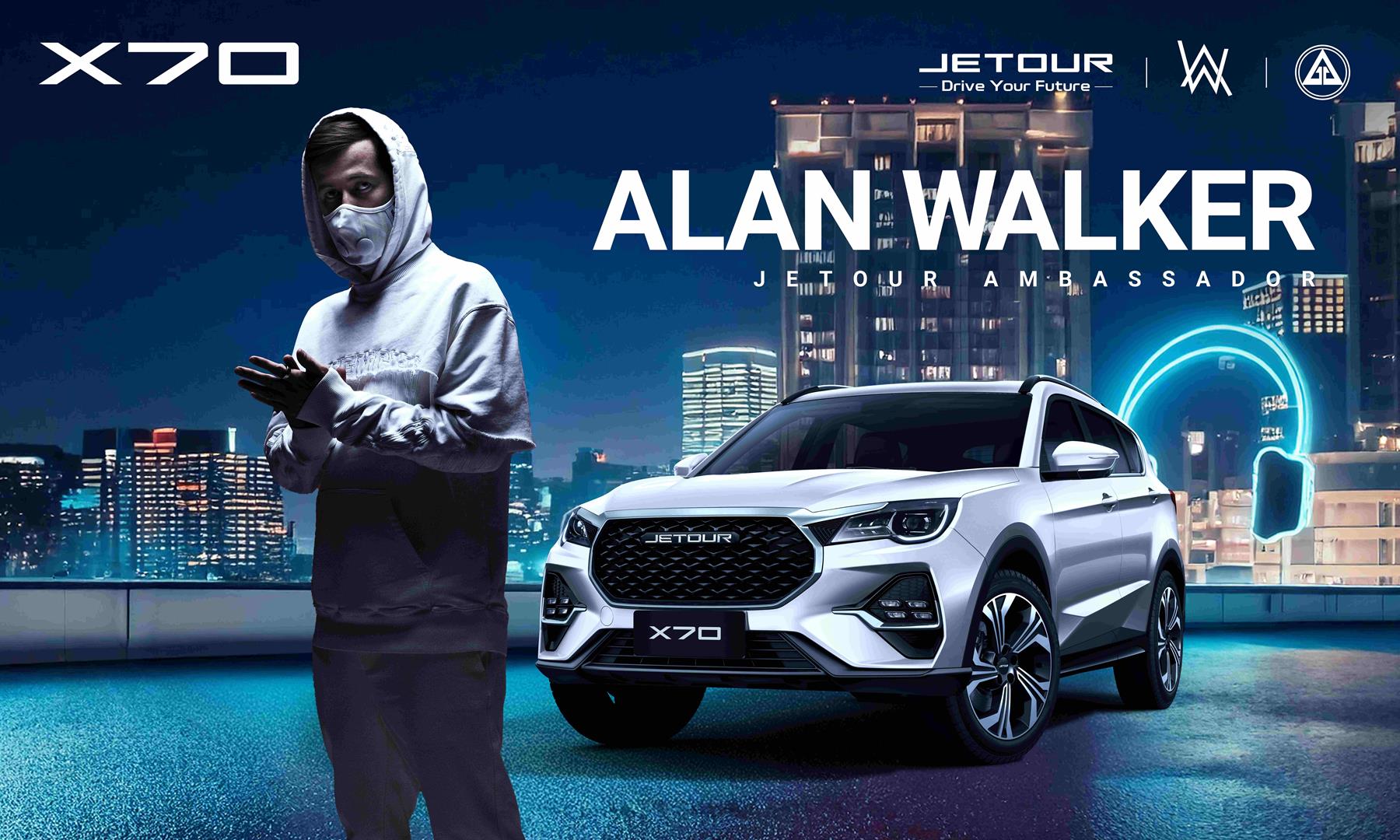 Global superstar Alan Walker announced as Jetour Brand Ambassador