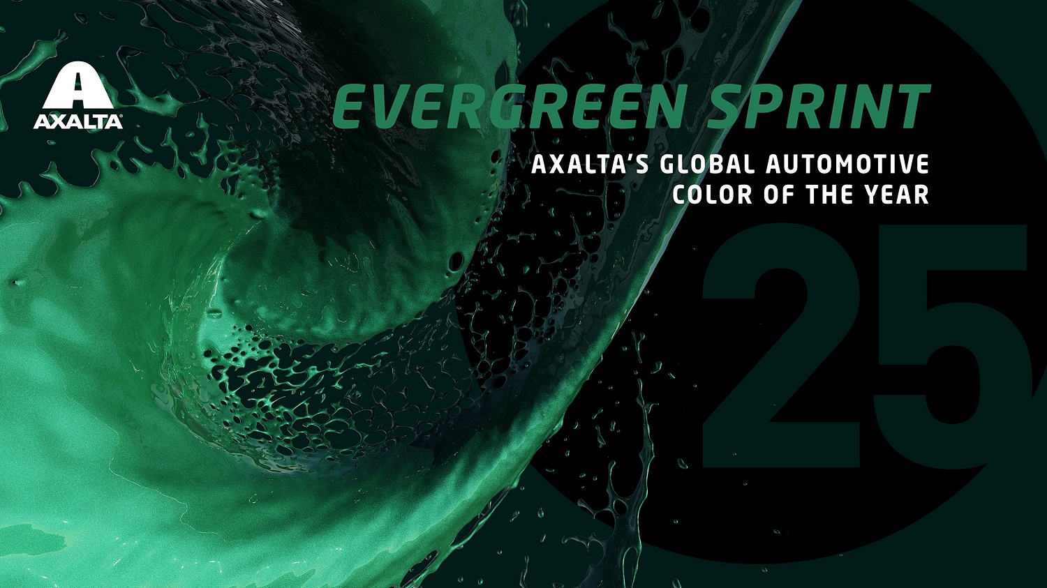 Axalta Introduces Evergreen Sprint as 2025 Global Automotive Color of the Year 