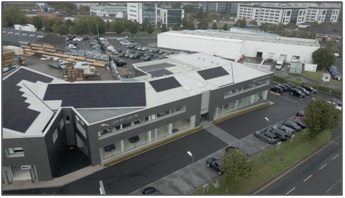 The 470-panel DC-optimised solar system is forecast to save OHM Group over €50,000 annually