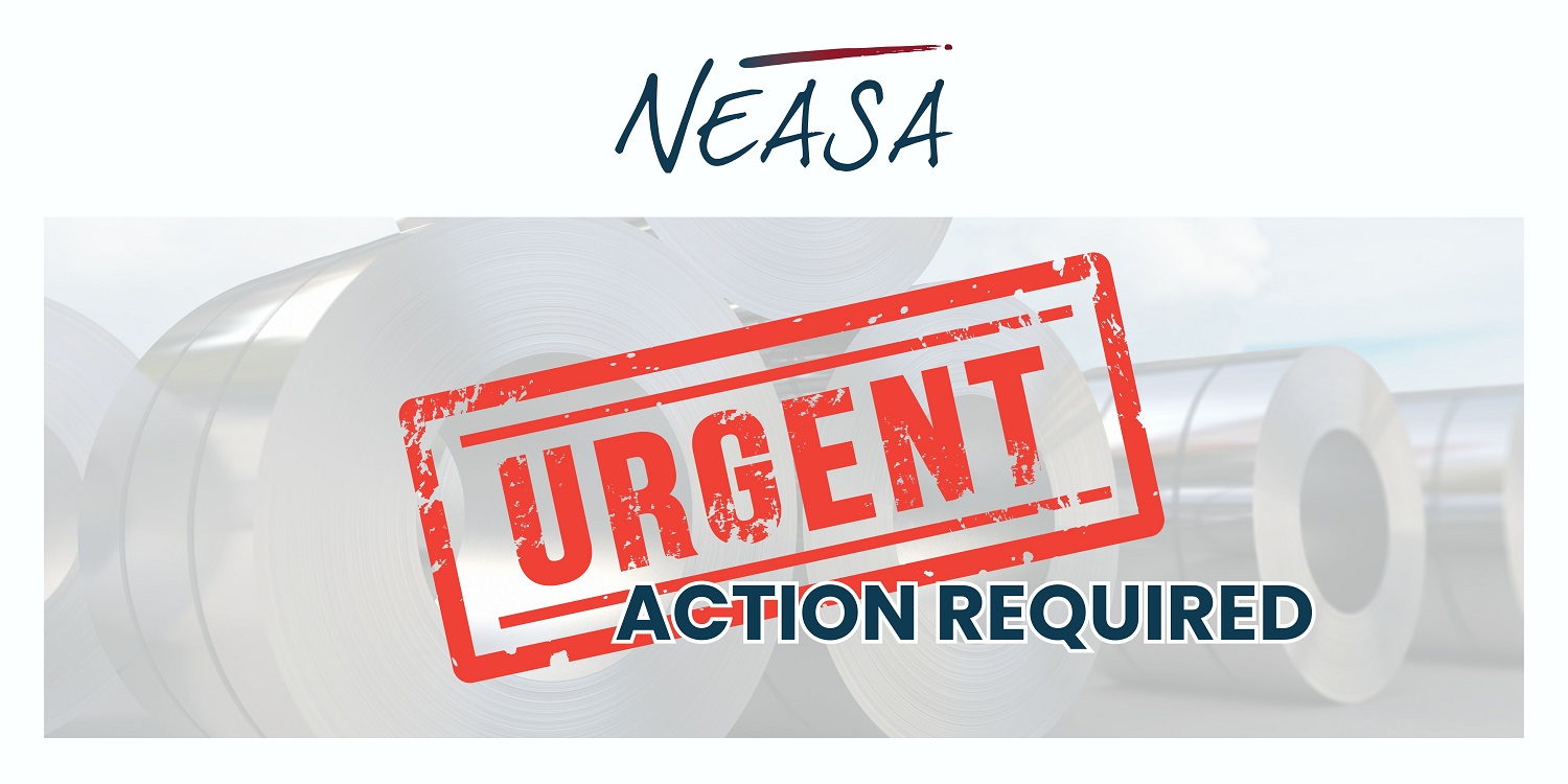 Steel industry: AMSA's Intended Closure of Their Long Steel Business: Urgent request for rebate provisions