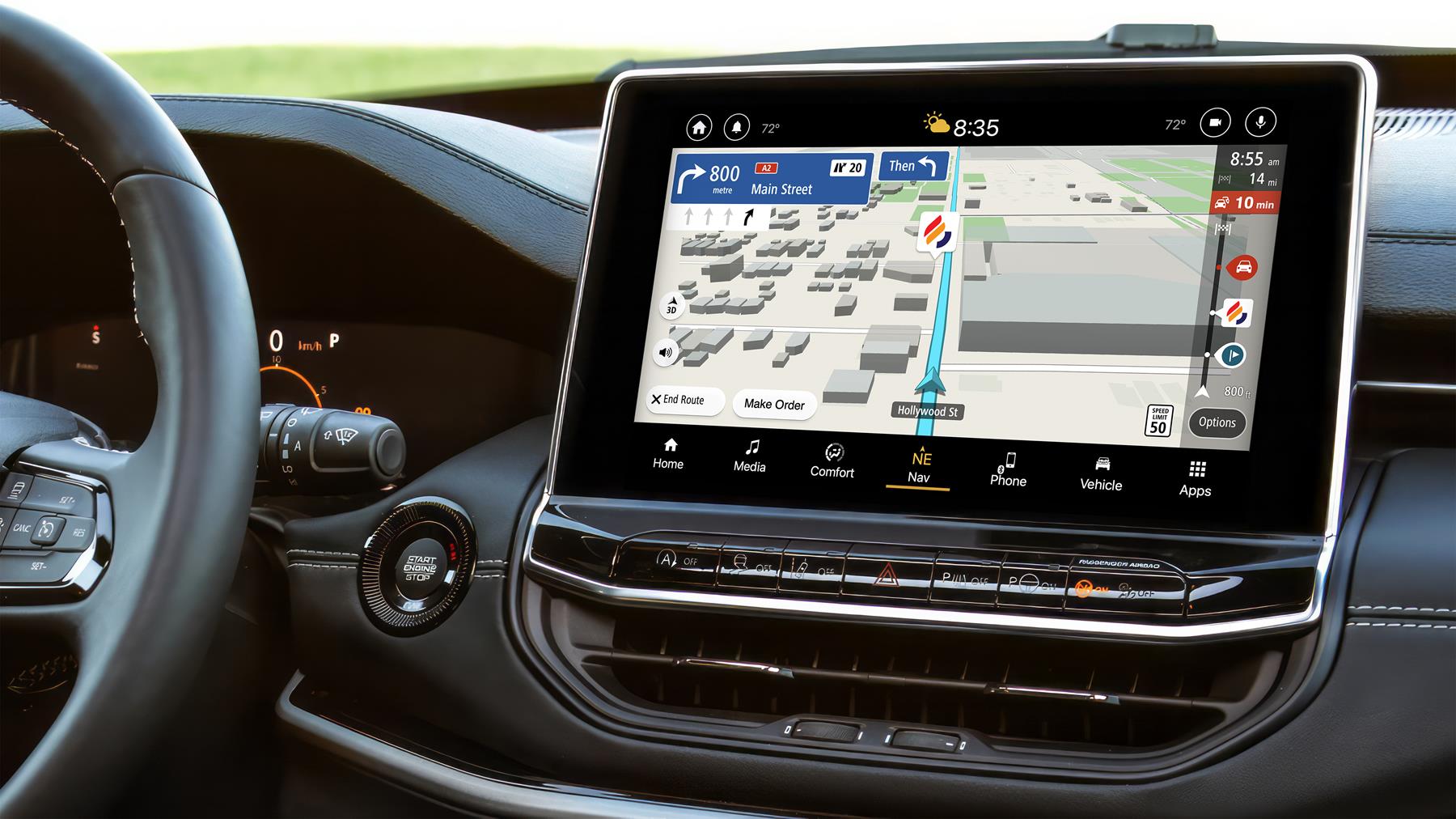 Stellantis and 4screen Enhance In-Car Convenience with Real-Time, Location-Based Mobility Services