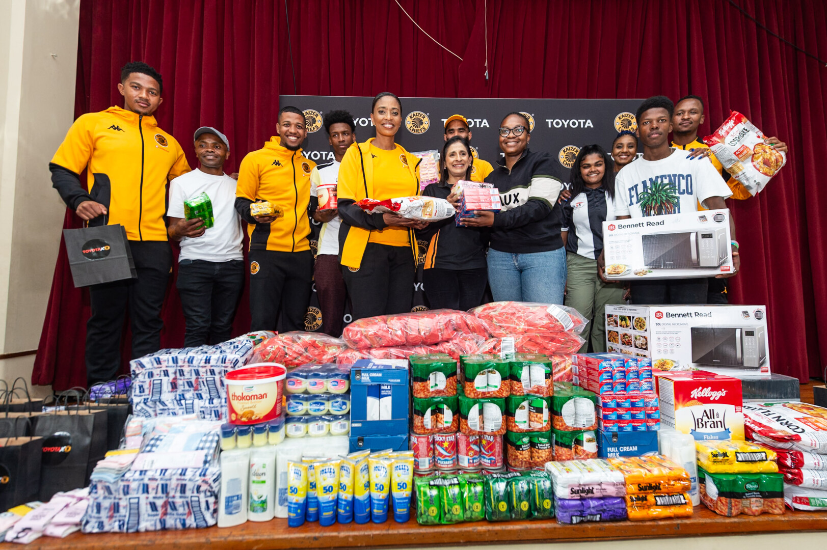 Toyota South Africa and Kaizer Chiefs wear their Heart on Sleeve to uplift children at Ethelbert Child and Youth Care Centre 