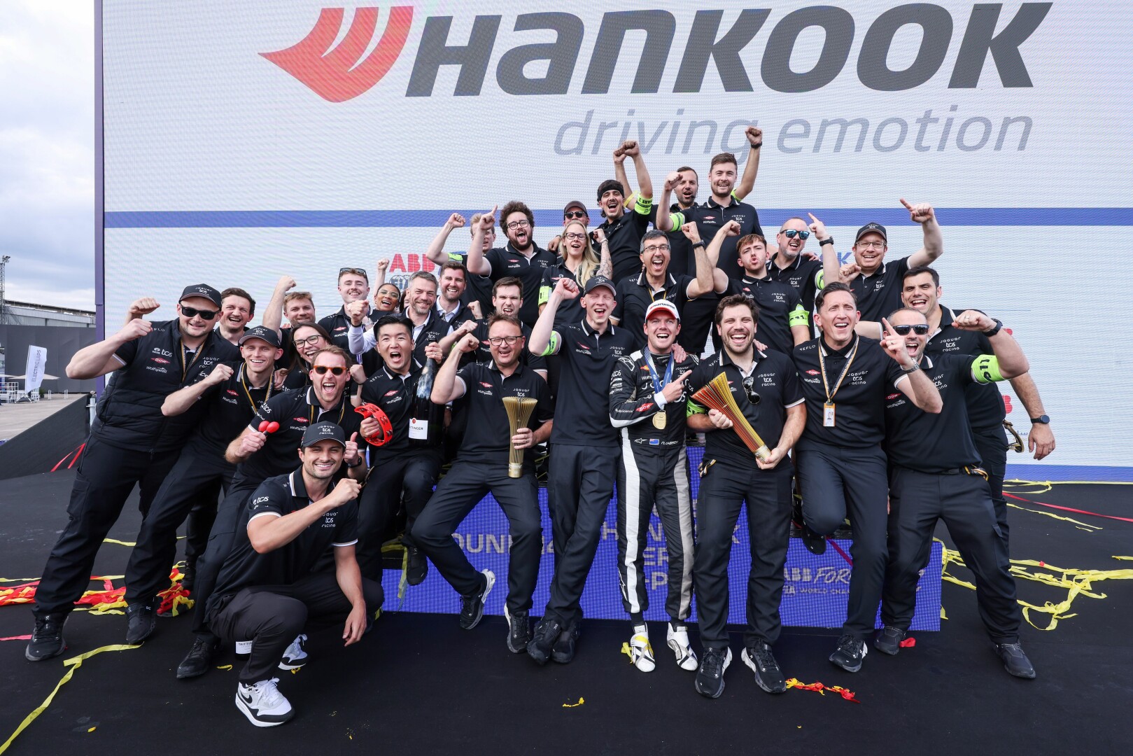 Nick Cassidy charges through the field to secure back-to-back Berlin wins for Jaguar tcs racing 