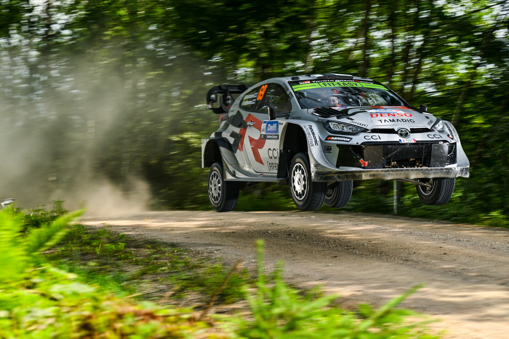 Sensational Solberg debut secures 100th WRC triumph for Toyota 