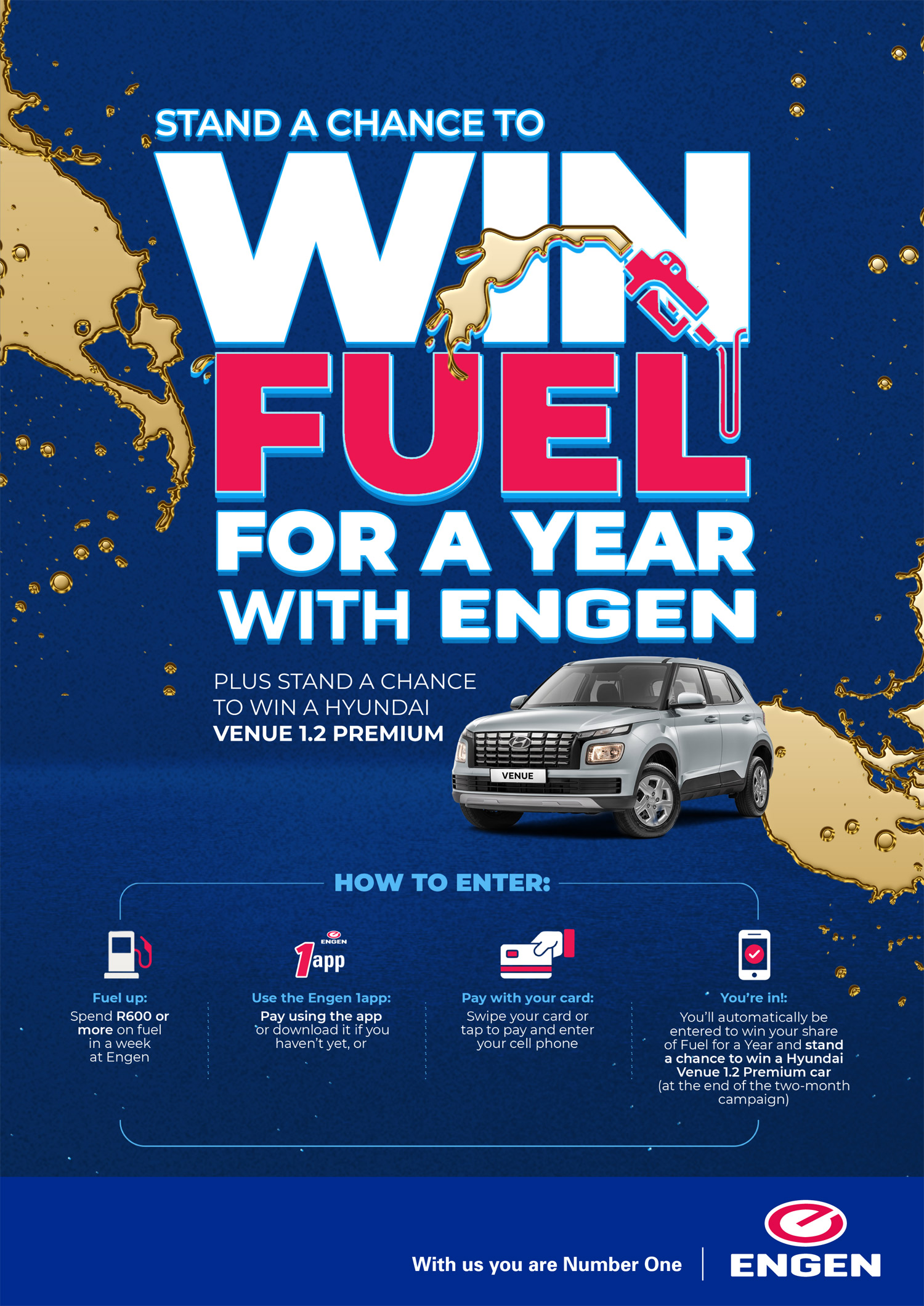 Feeling the Pinch? Win Fuel for a Year with Engen!