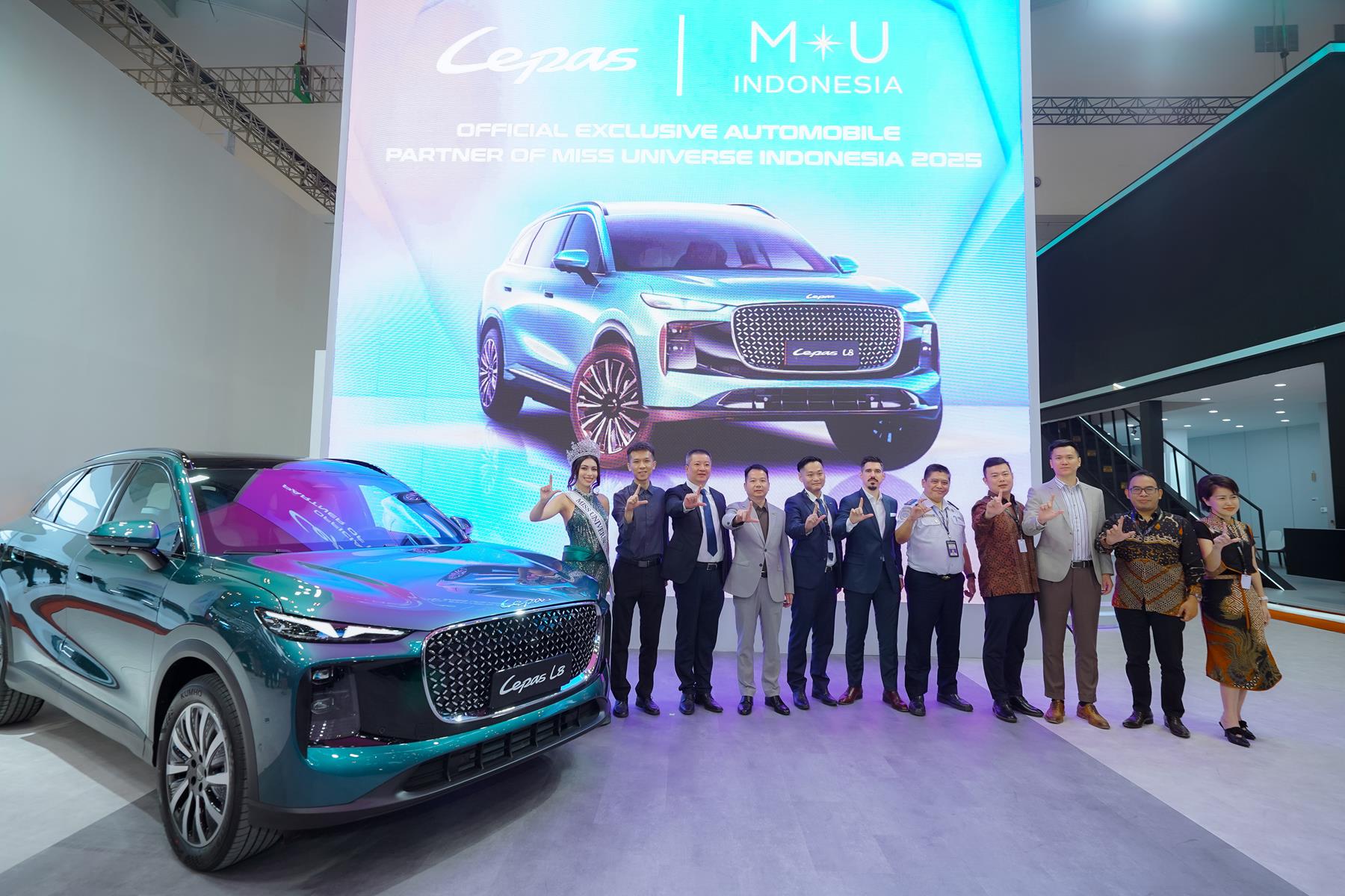 LEPAS Adds Colour to the Indonesia International Auto Show in Jakarta