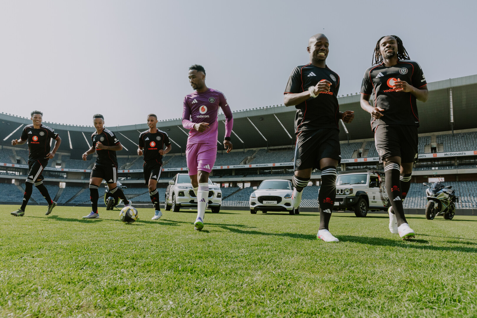 Suzuki joins forces with Orlando Pirates as official vehicle partner 