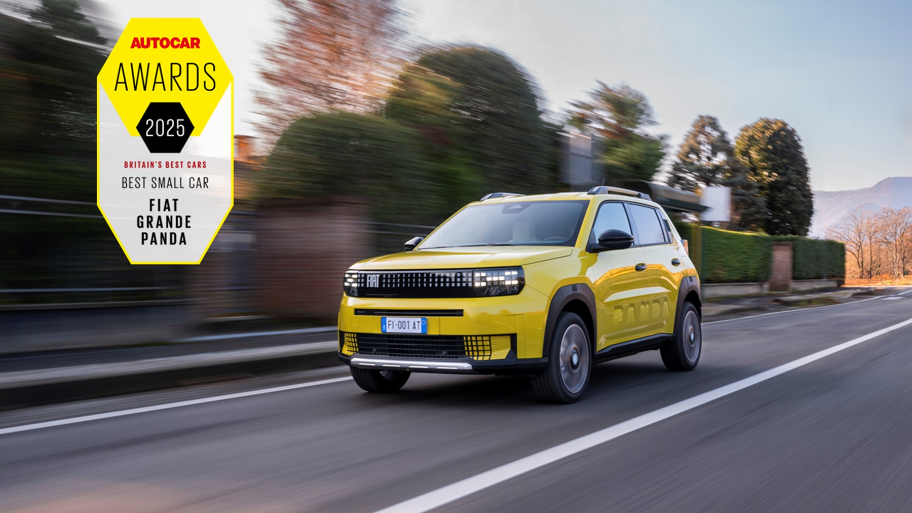 Fiat Grande Panda named ‘Best Small Car’ at the prestigious Autocar Awards 2025