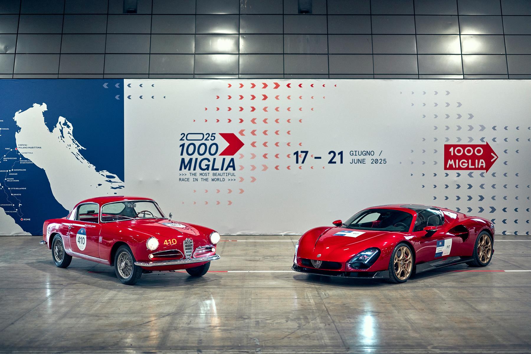 Alfa Romeo and Luna Rossa’s 1000 Miglia kicks off 
