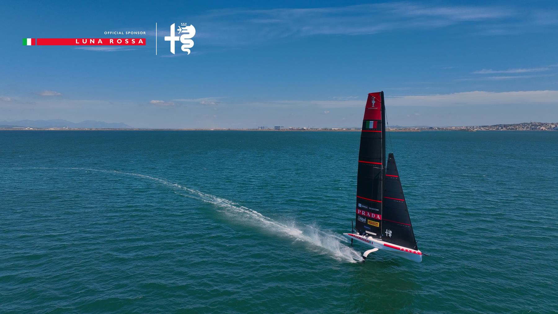 Alfa Romeo, Official Sponsor of Luna Rossa. Together for the 38th America’s Cup