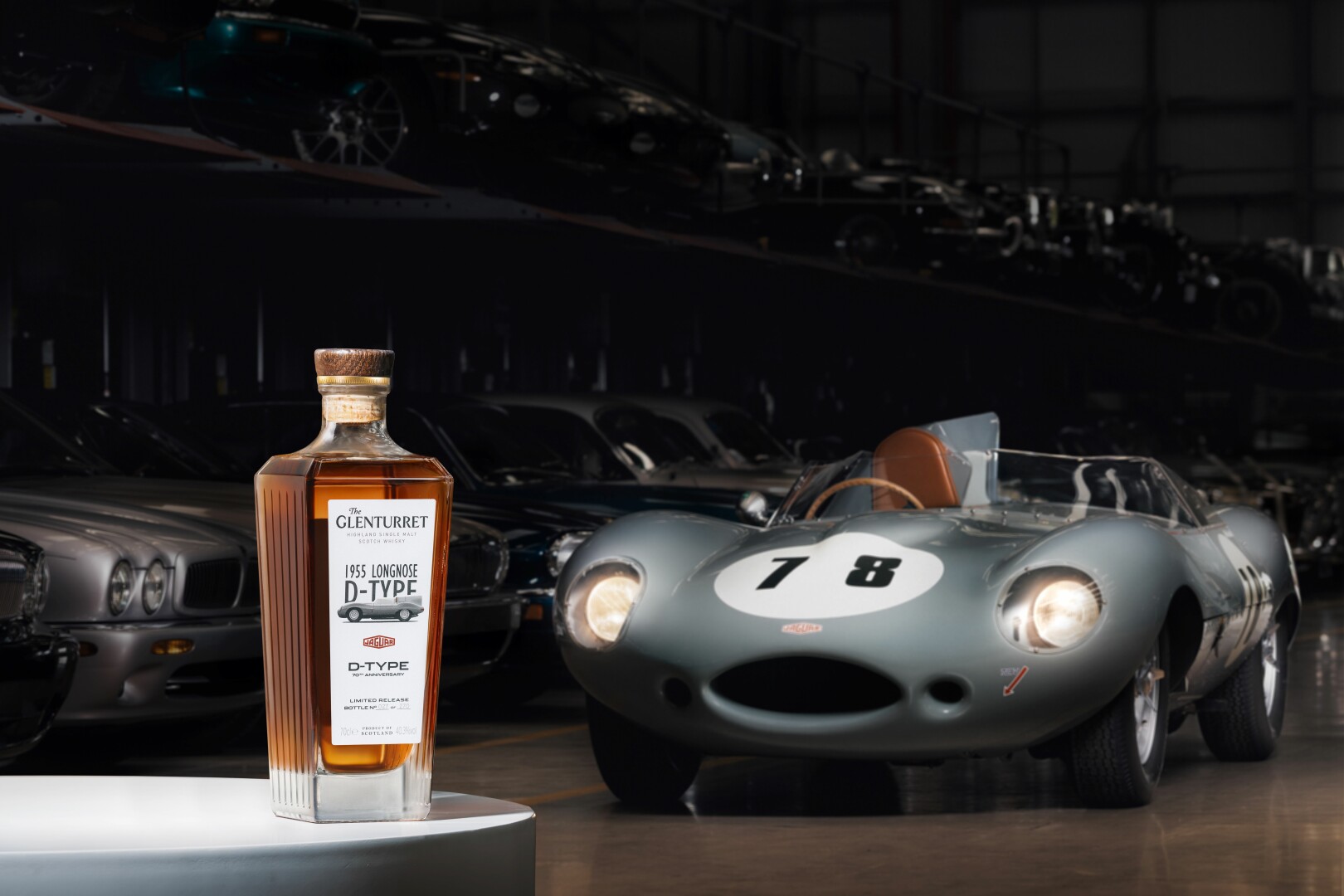 Jaguar Classic and The Glenturret celebrate Jaguar D-type’s 70th anniversary with exclusive new whisky 