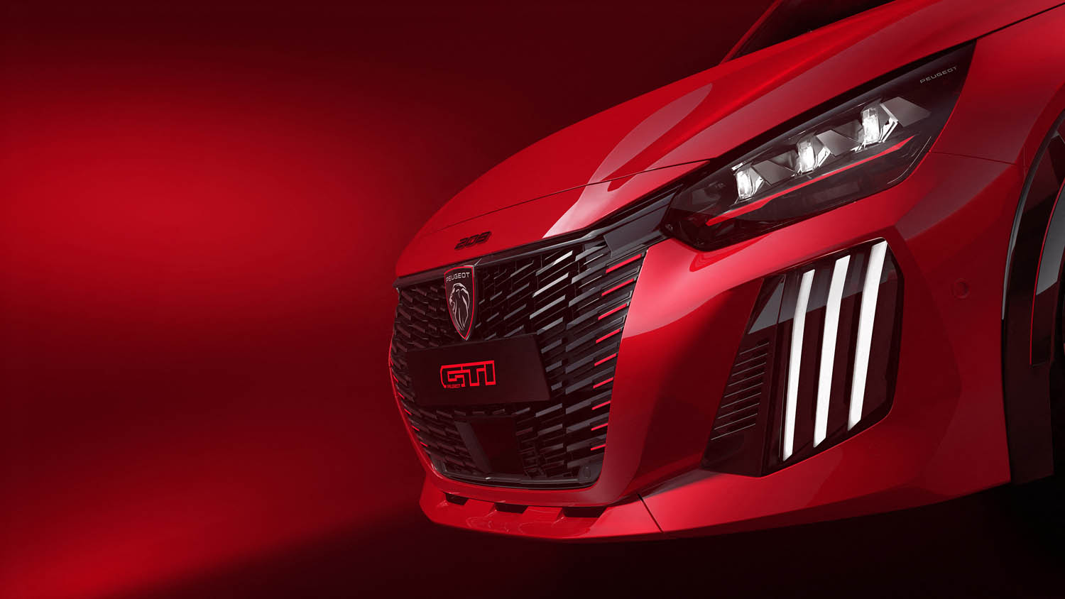 The E-208 GTi enhances the elegance of the original E-208 The E-208 GTi enhances the elegance of the original E-208