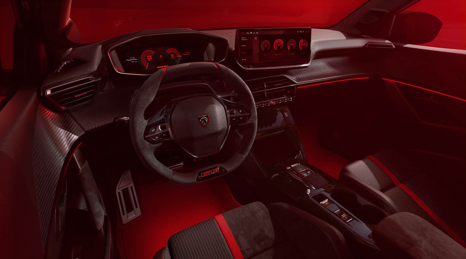 A PEUGEOT i-Cockpit® for enhanced driving sensations A PEUGEOT i-Cockpit® for enhanced driving sensations