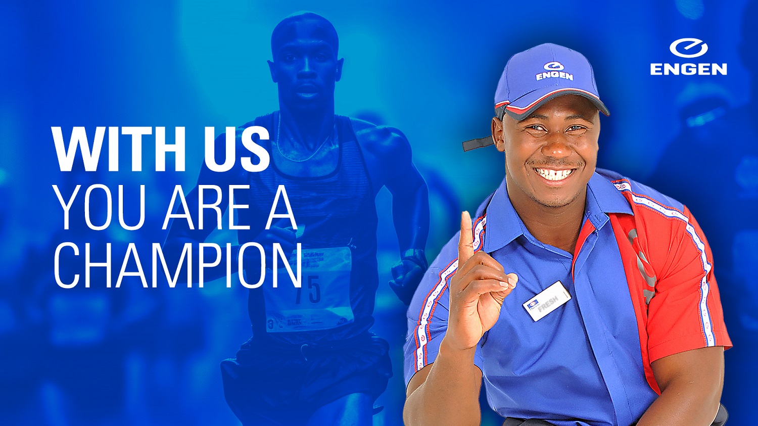 Engen brings the Blue Mile vibe – and FREE fuel for a year – to Comrades Marathon 2025 Engen brings the Blue Mile vibe – and FREE fuel for a year – to Comrades Marathon 2025