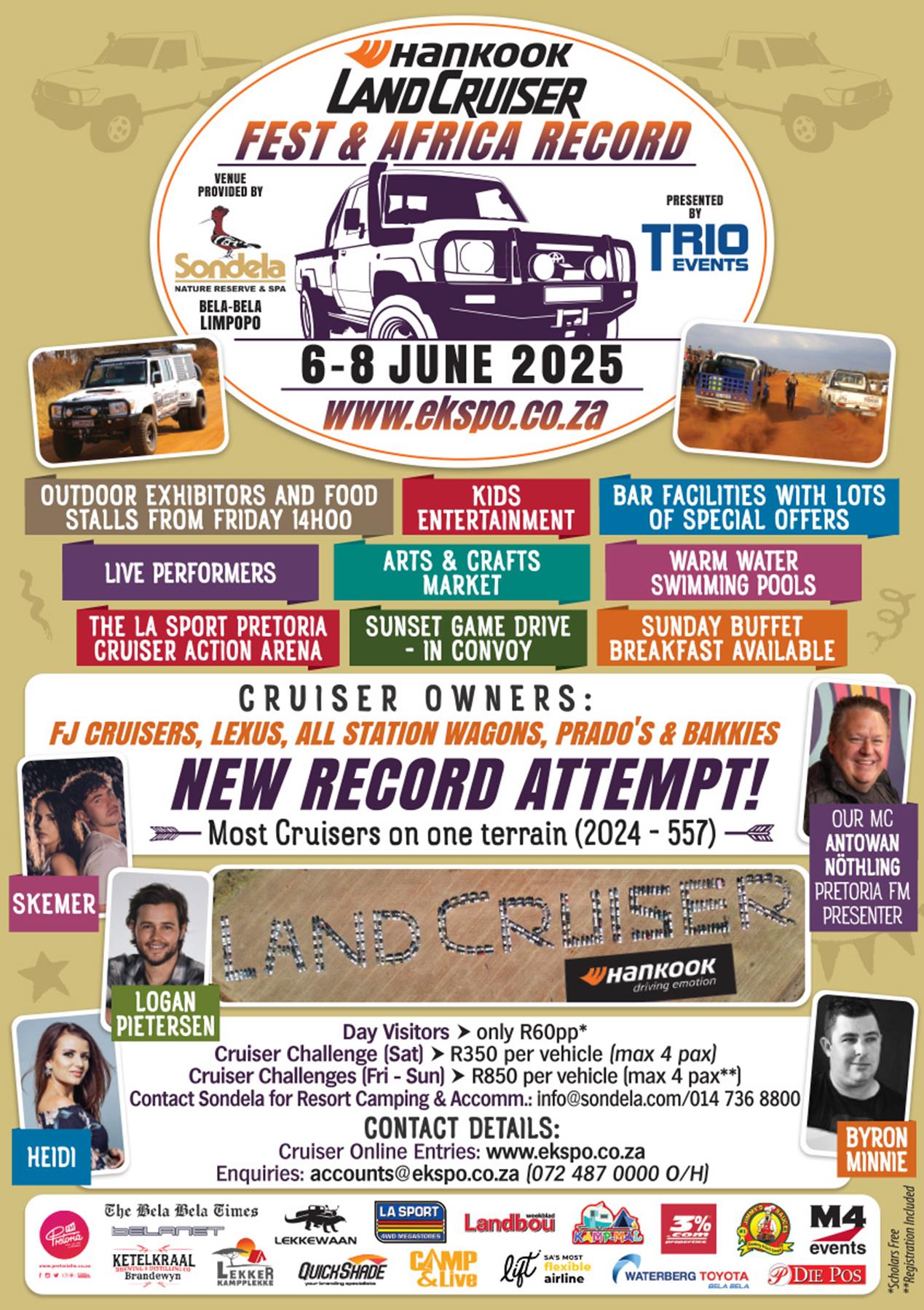 Ulterio Motiv Toyota Land Cruiser 6x6 and 6x4 to invade Land Cruiser Festival