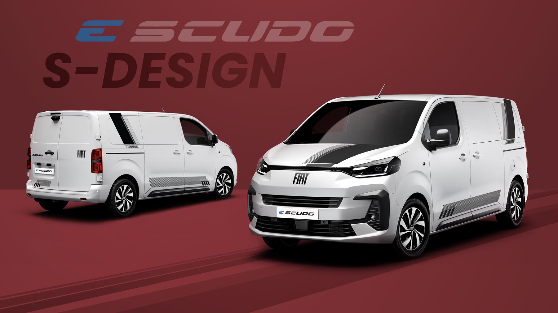 FIAT Professional unveils the new Scudo and E-Scudo S-Design with a more sporty and dynamic styling
