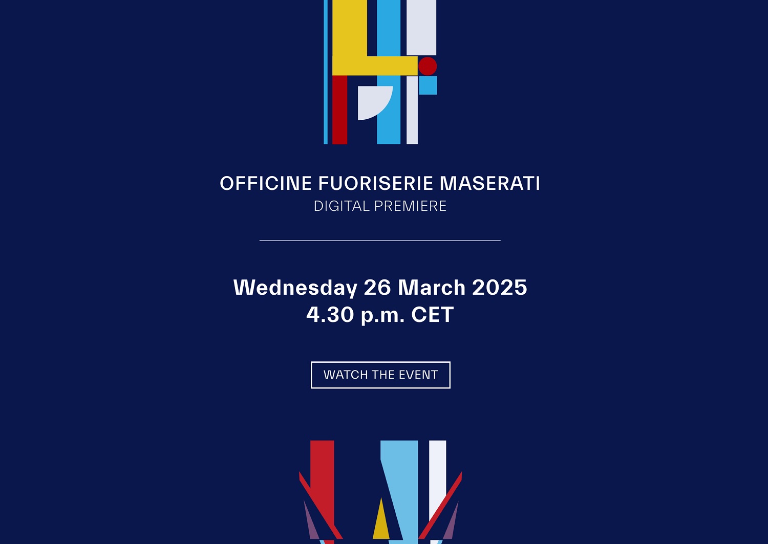 Officine Fuoriserie Maserati Digital Premiere