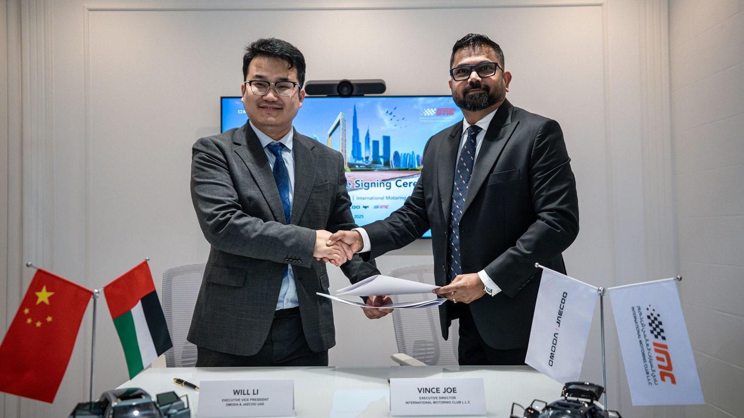 OMODA & JAECOO Partners with IMC to Boost Roadside Assistance for Customers in the UAE 