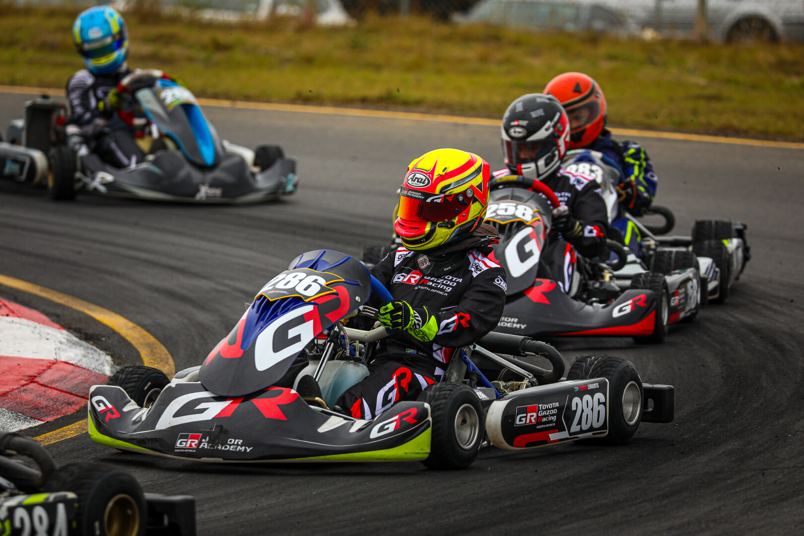 TGRSA'S Junior Academy shines in tricky Cape Rotax National opener 