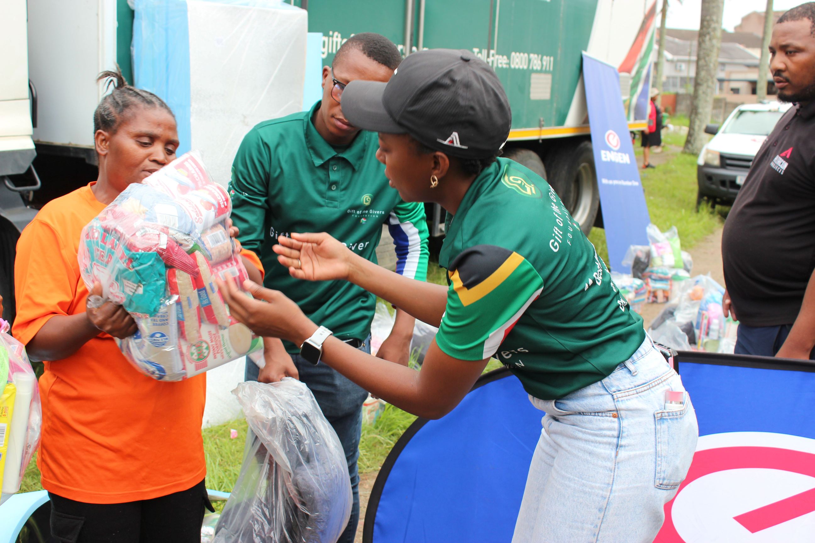 Engen and Gift of the Givers provide vital aid to KZN flood victims