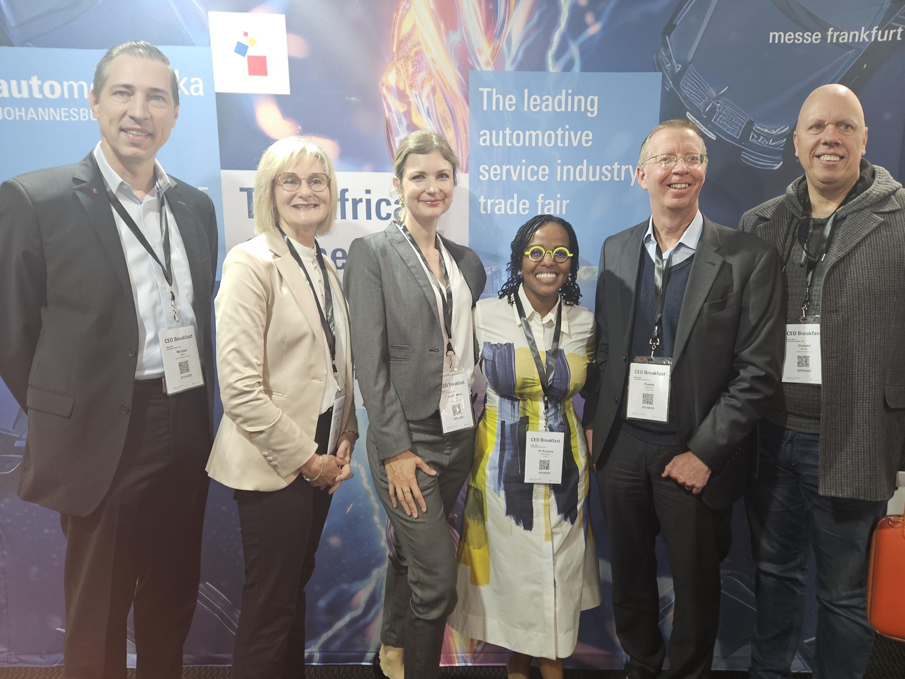 Driving Trade Forward: AfCFTA, AGOA,BRICS and the Tariffs - All On The Menu At Automechanika CEO Breakfast