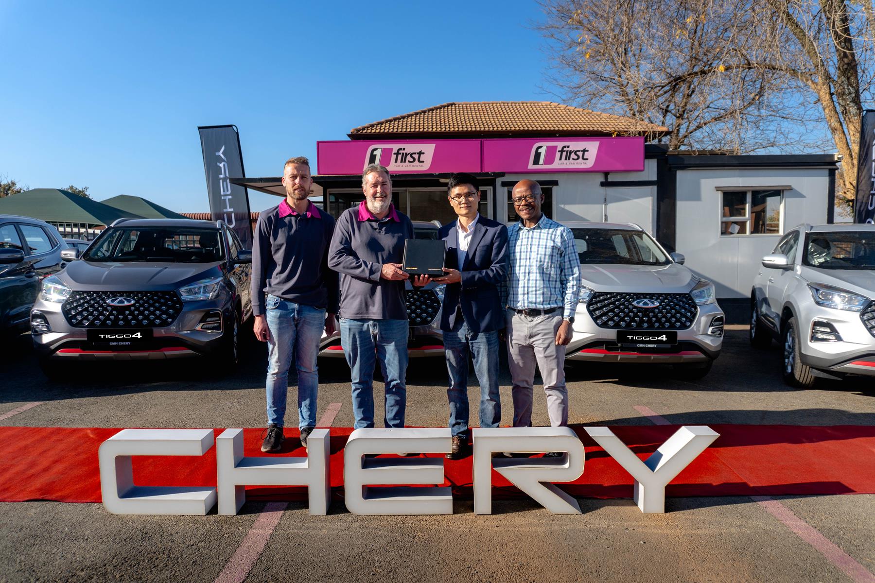 Chery delivers 100 Tiggo 4 SUVs to First Car Rental, reinforcing commitment to SA fleet market