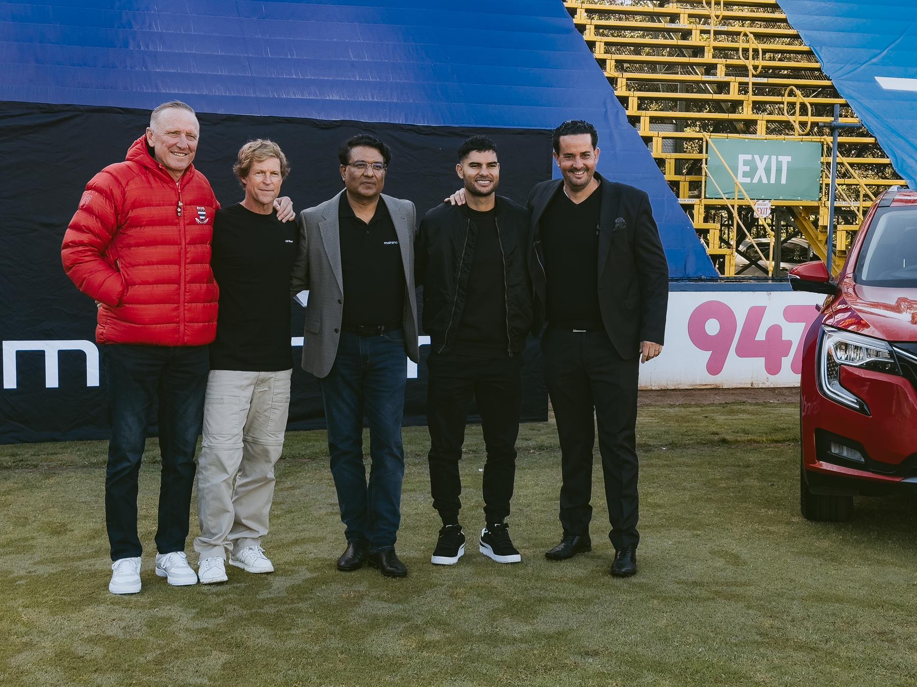 Cricket legends join the Mahindra family
