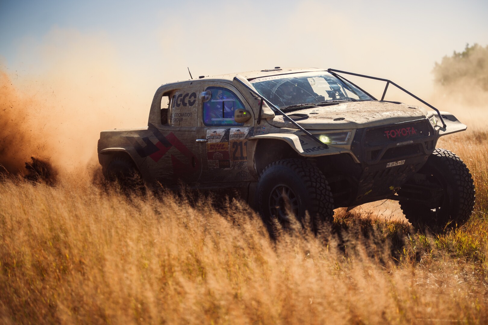 TGRSA crews battle hard as marathon stage wraps up at South African Safari Rally