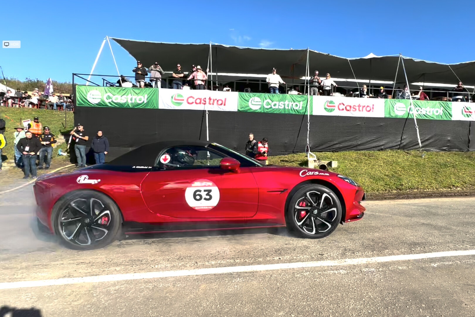 MG Cyberster Ignites Simola Hillclimb: A Bold Showcase of British Electric Performance in South Africa 