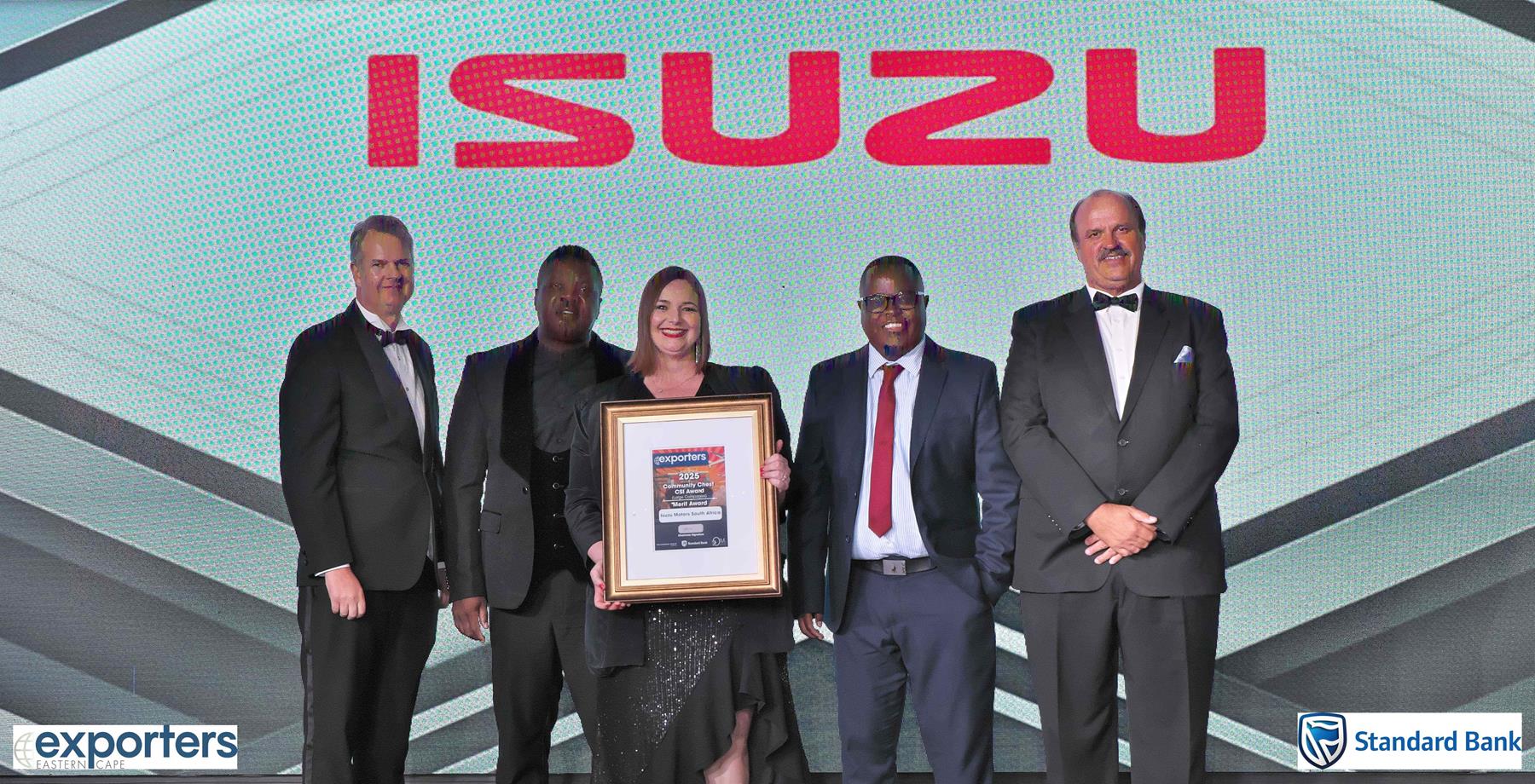 Isuzu Motors South Africa Recognised with Four Prestigious Merit Awards at the 2025 Exporters Eastern Cape Awards