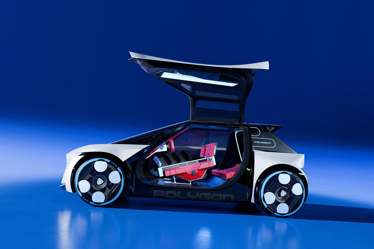 PEUGEOT Polygon Concept. It’s time to shape the future of driving pleasure.