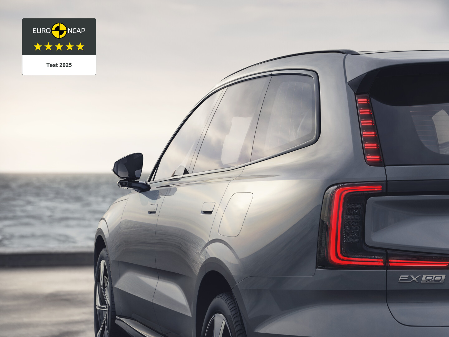 Volvo EX90 earns five-star rating in Euro NCAP safety tests 