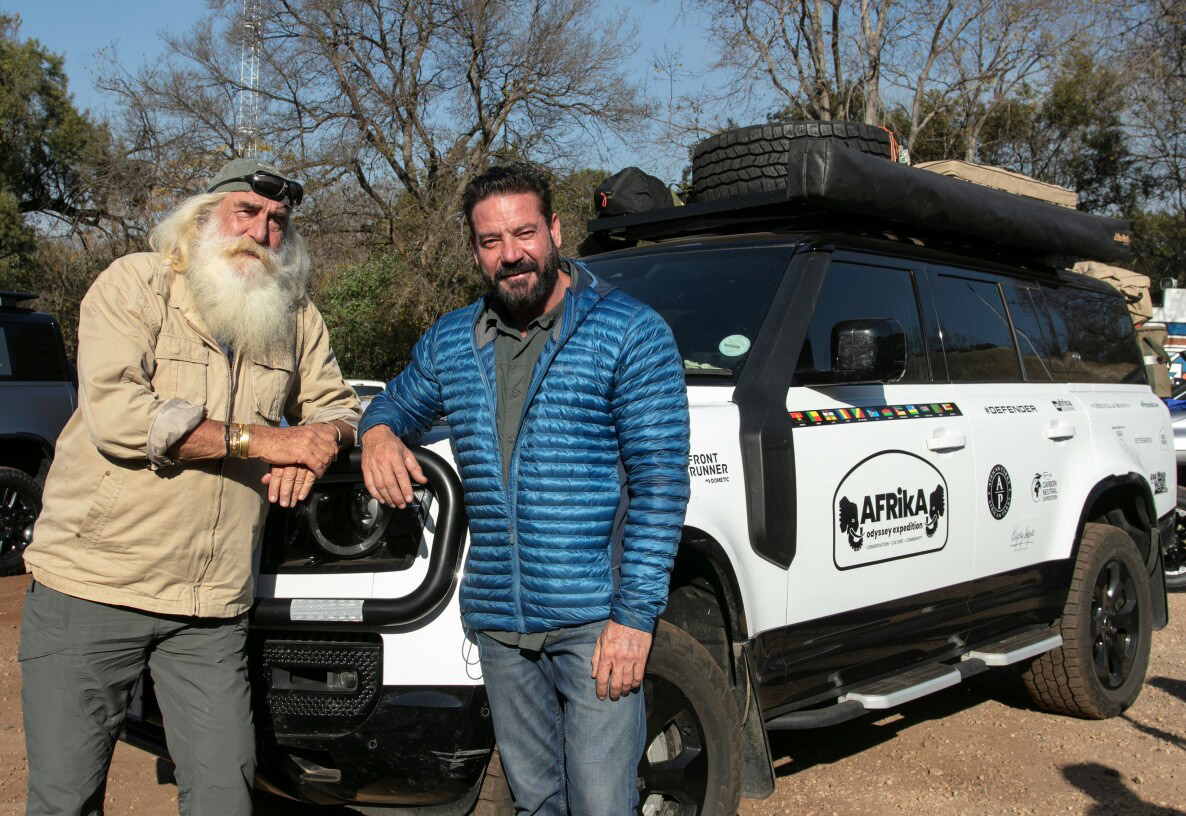 Defender powers Kingsley Holgate Foundation's humanitarian journeys with two new Defender 130 vehicles 