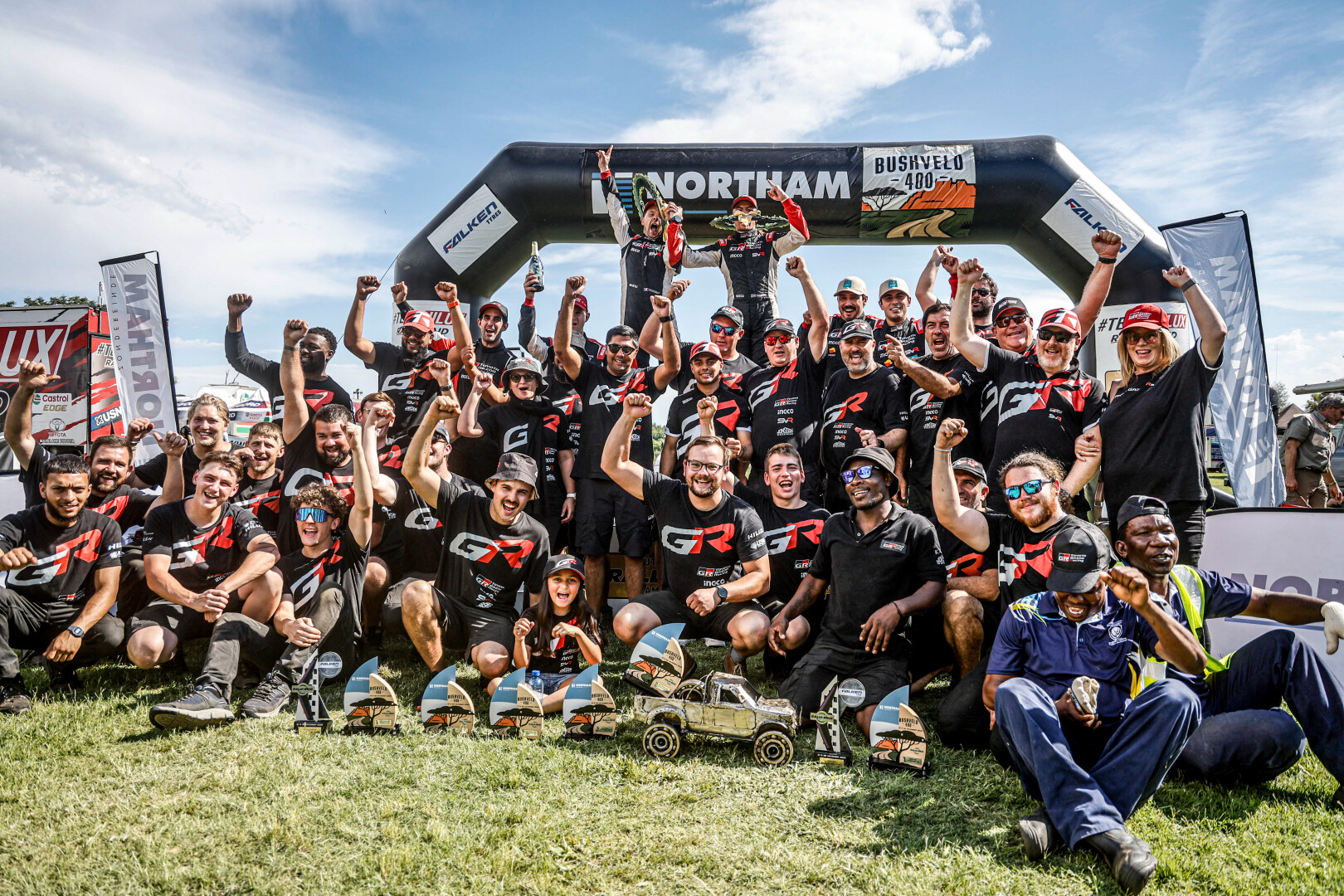 TGRSA sweep the podium as Saood Variawa clinches 2025 SA Rally-Raid Championship title at the Bushveld 400
