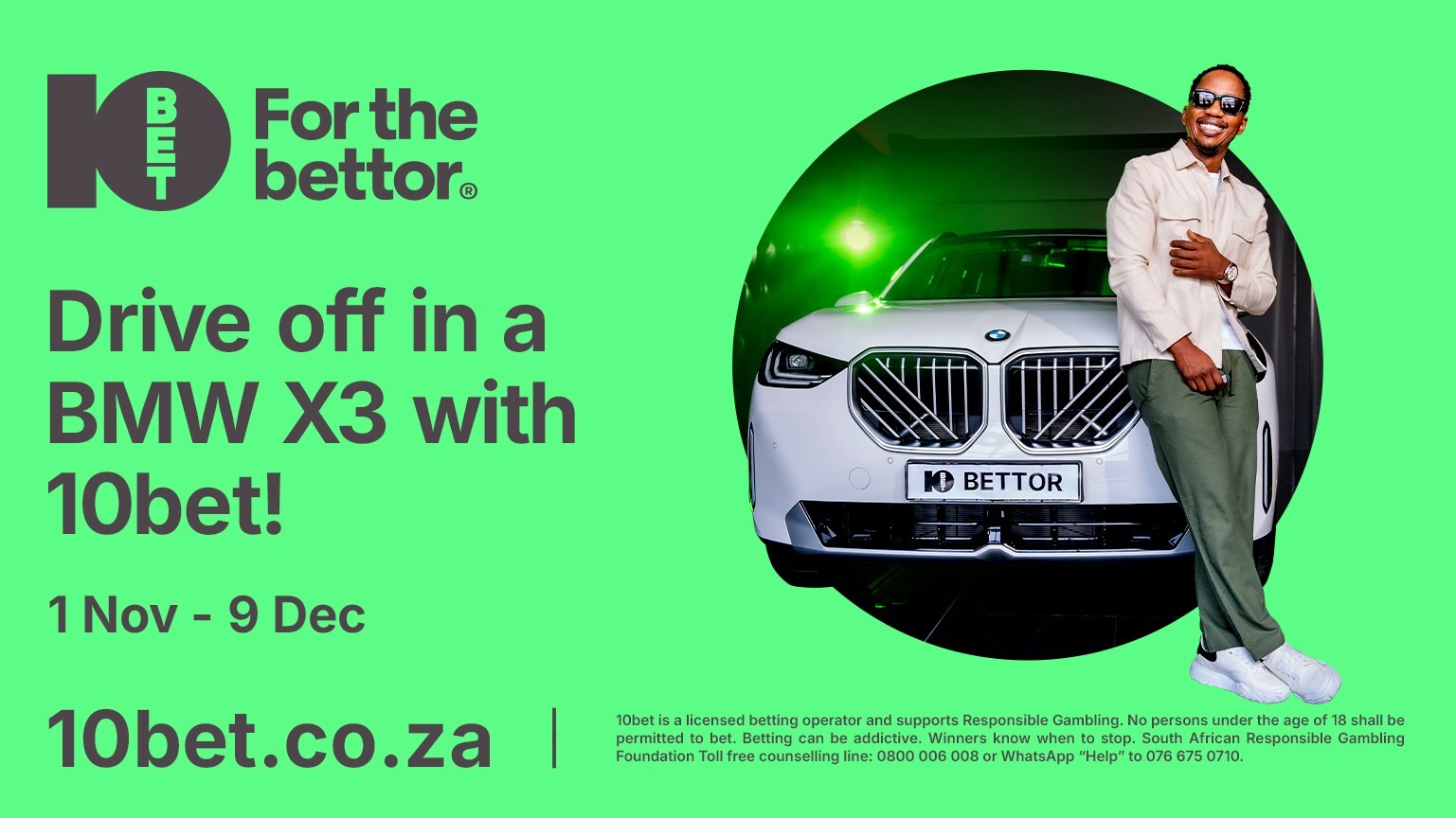 10bet Drives Up the Stakes with Massive BMW X3 Giveaway for Online Gamers