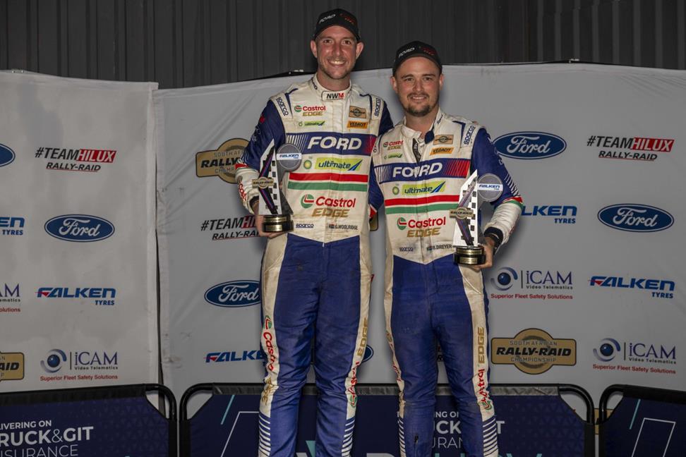 Victory in Vryheid 400 Gives Castrol NWM Ford Rally-Raid Team the Championship Lead Heading to Final Race