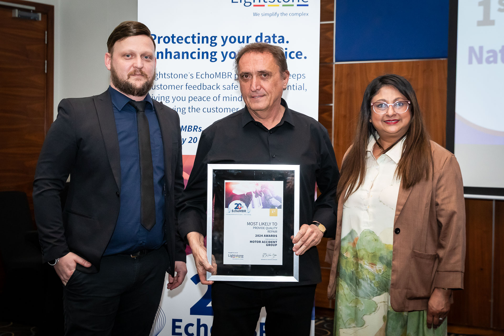SAMBRA shines at Lightstone’s 20th anniversary EchoMBR Awards