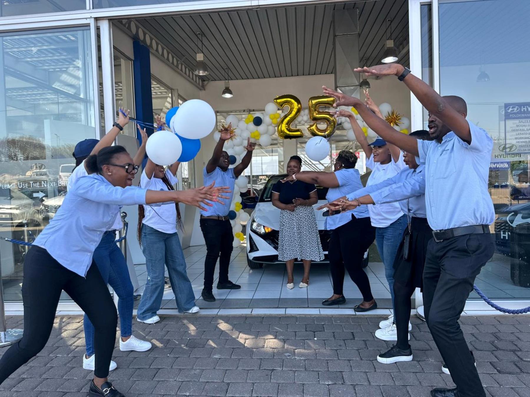 Hyundai Automotive South Africa Kicks Off 25-Year Celebrations in Style Across its Dealerships