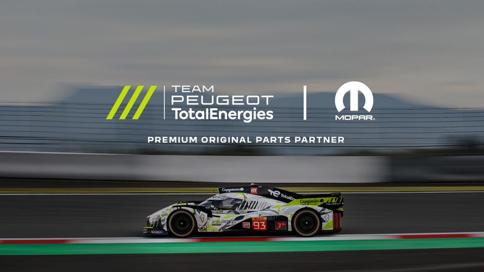 Mopar joins the grid with Team Peugeot TotalEnergies from 2026