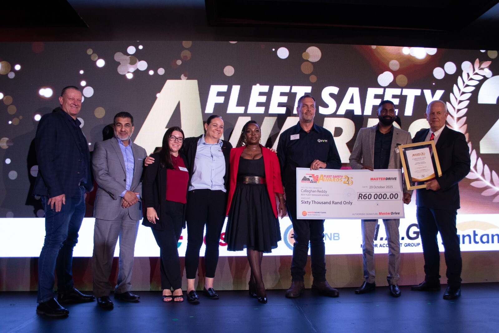 Safety celebrated at Fleet Safety Awards 2025