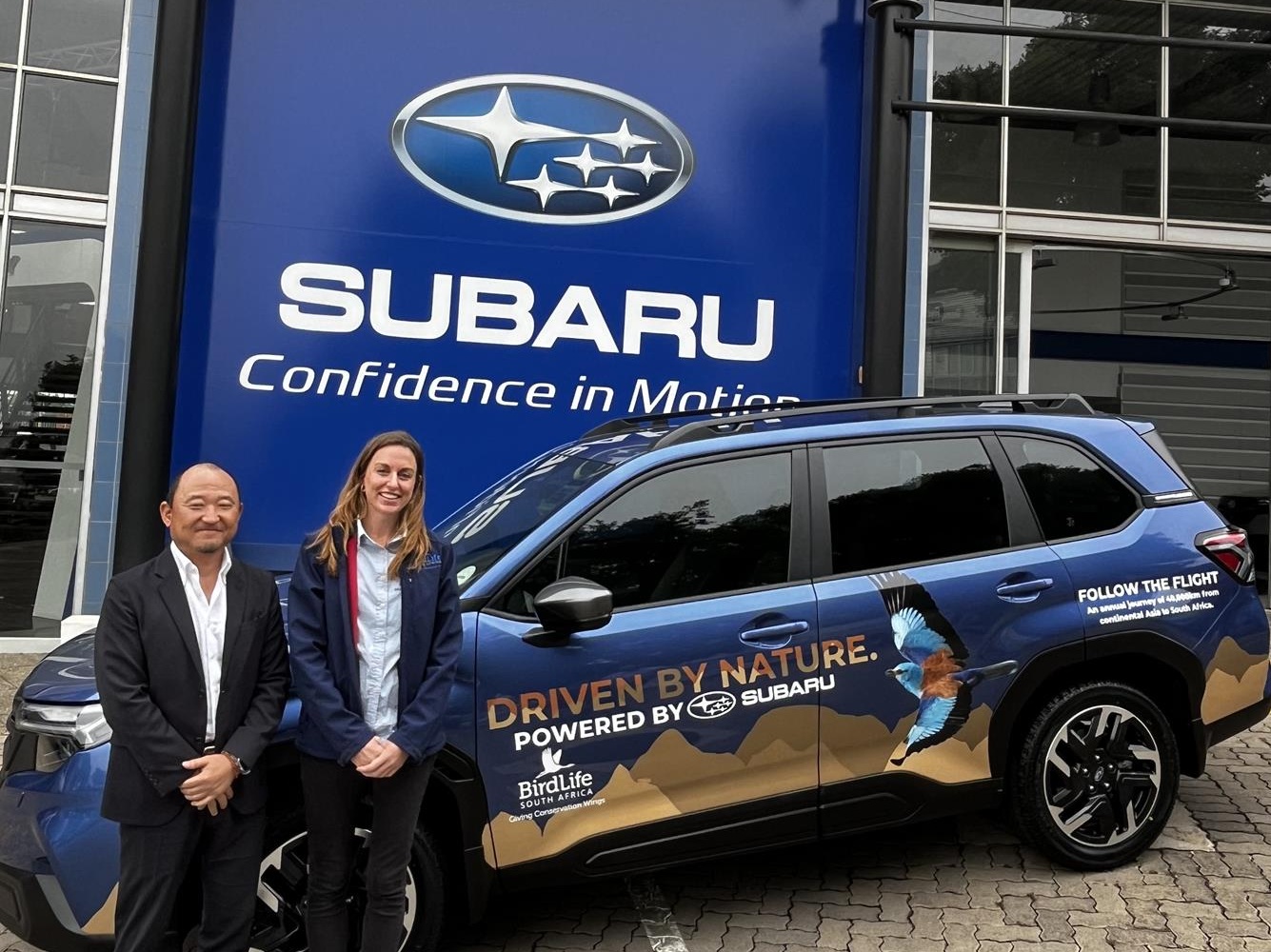Subaru Southern Africa partners with Birdlife South Africa to support European Roller conservation
