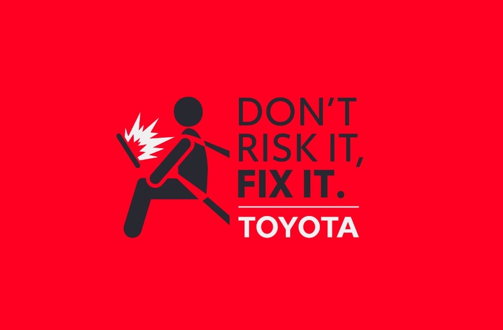 Toyota South Africa Motors launches Don’t Risk It, Fix It Campaign to reinforce urgent airbag repairs 