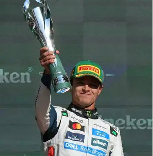Title charge on: Norris finds winning formula in Mexico