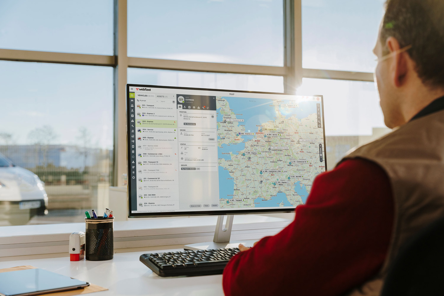 Smarter routes + lower costs = Webfleet’s formula for fleet efficiency